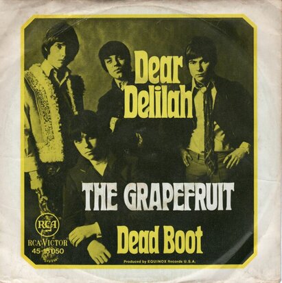 Grapefruit - Dear Delilah + Dead boot (Vinylsingle)