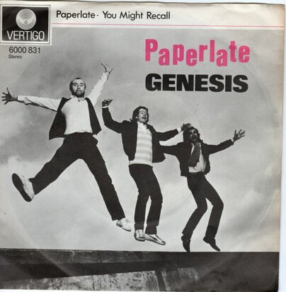 Genesis - Paperlate + You might recall (Vinylsingle)