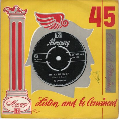 Gaylords - Ma ma ma Marie + Flamingo L'amore (Vinylsingle)