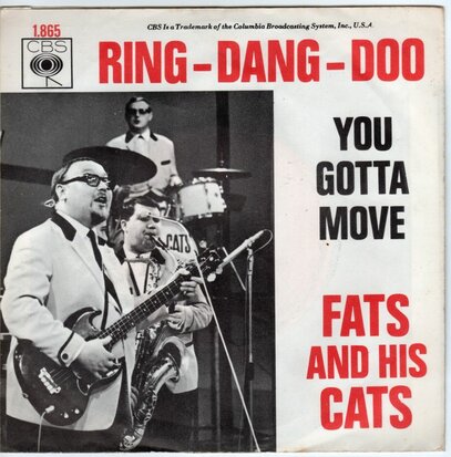 Fats and his Cats - Ring-Dang-Doo + You Gotta Move (Vinylsingle)