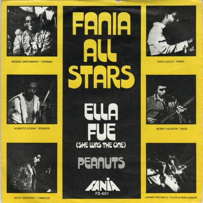 Fania All Stars - Ella Fue (She Was The One) + En Orbita (Vinylsingle)