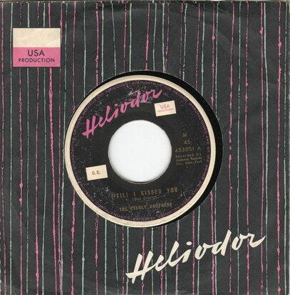 Everly Brothers - Till I kissed you + Oh, what a feeling (Vinylsingle)