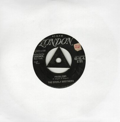 Everly Brothers - Problems + Love of my life (Vinylsingle)