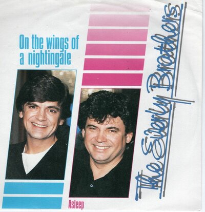 Everly Brothers - On the wings on a nightingale + Asleep (Vinylsingle)