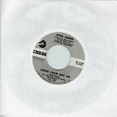 Etta James - Leave Your Hat On + Only A Fool (Vinylsingle)