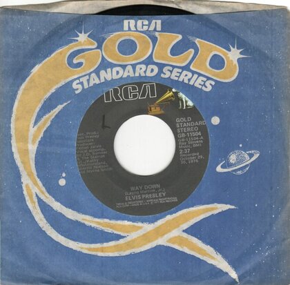 Elvis Presley - Way down + My way (Vinylsingle)