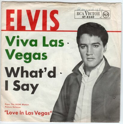 Elvis Presley - Viva Las Vegas + What'd I say (Vinylsingle)