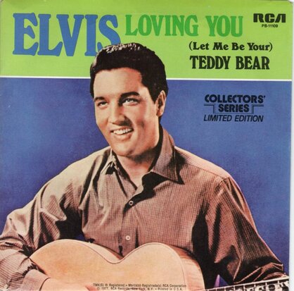 Elvis Presley - Teddy Bear + Loving you (Vinylsingle)