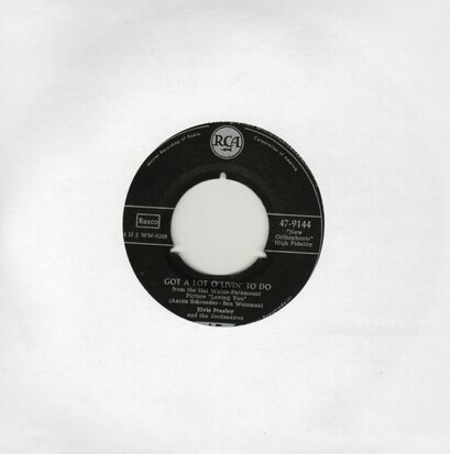 Elvis Presley - Party + Got a lot o livin' to do (Vinylsingle)