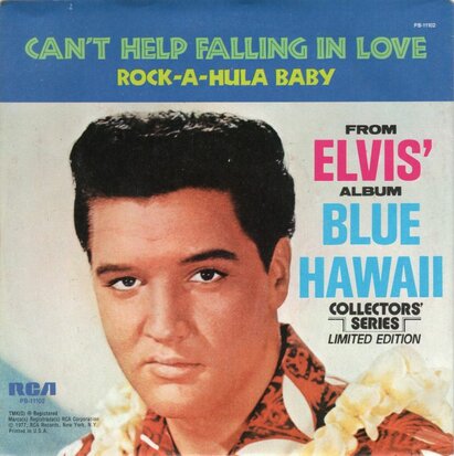 Elvis Presley - Can't help falling in love + Rock-a-hula (Vinylsingle)