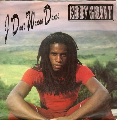Eddy Grant - I don't wanna dance + (acapella) (Vinylsingle)