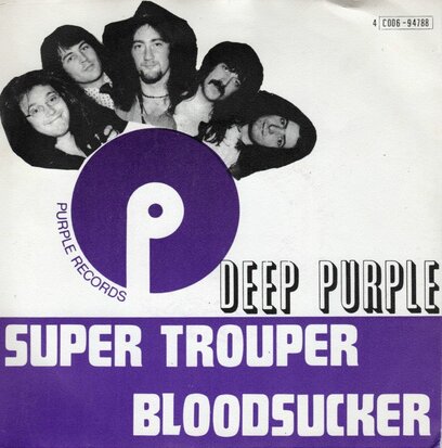 Deep Purple - Super trouper + Bloodsucker (Vinylsingle)