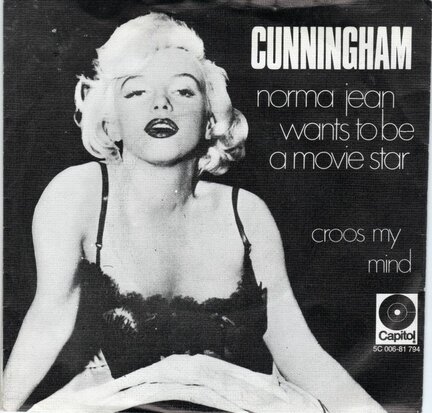 Cunningham - Norma Jean wants to be a moviestar + Croos my mind (Vinylsingle)