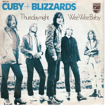 Cuby & the Blizzards - Thursday night + Wee wee baby (Vinylsingle)