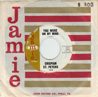 Crispian St. Peters - You were on my mind + What I'm gonna be (Vinylsingle)