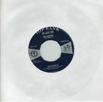 Craig Douglas - Only sixteen + My first love affair (Vinylsingle)