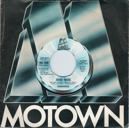 Commodores - Brick house + Captain quick draw (Vinylsingle)