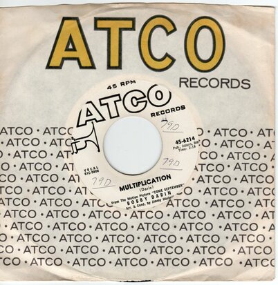 Bobby Darin - Multiplication + Irresistible you (Vinylsingle)