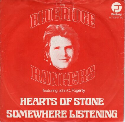 Blue Ridge Rangers (John Fogerty) - Hearts of stone + Somewhere listening (Vinylsingle)