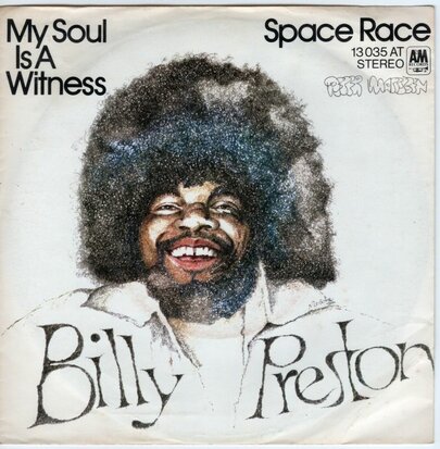 Billy Preston - My Soul Is A Witness + Space Race (Vinylsingle)