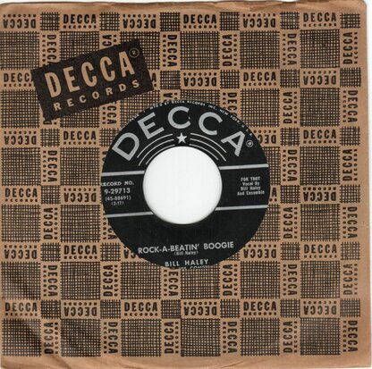 Bill Haley - Rock-A-Beatin' Boogie + Burn That Candle (Vinylsingle)