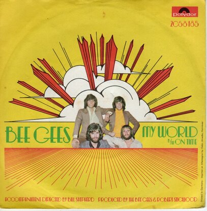 Bee Gees - My world + On time (Vinylsingle)