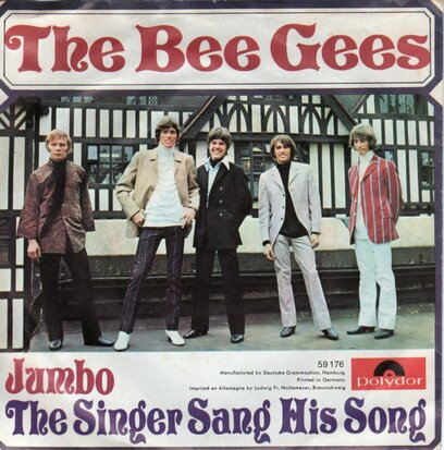 Bee Gees - Jumbo + The singer sang his song (Vinylsingle)