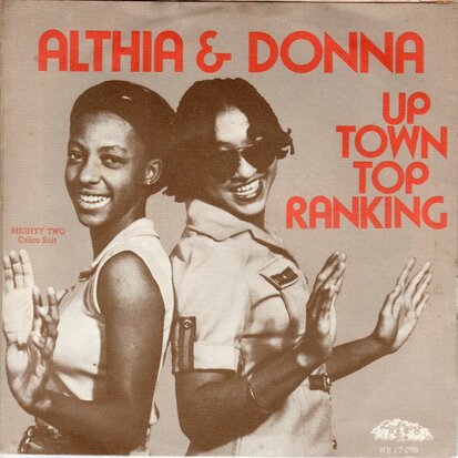 Althia & Donna - Up town top ranking + Calico suit (Vinylsingle)