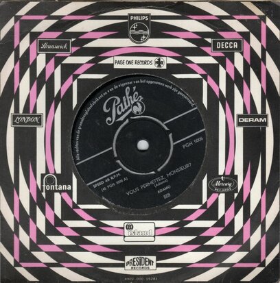 Adamo - Vous permettez monsieur + Dans le vert se ses yeux (Vinylsingle)