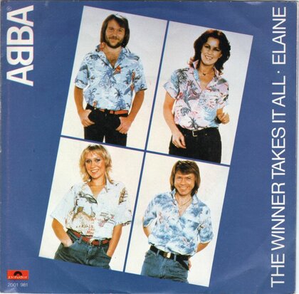 Abba - The winner takes it all + Elaine (Vinylsingle)