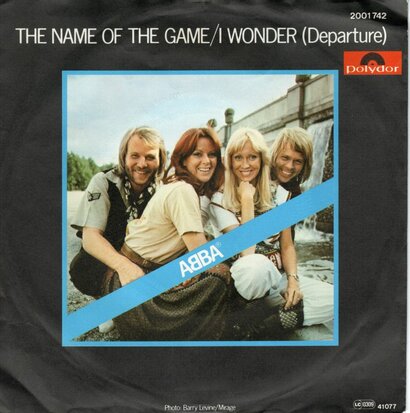 Abba - The name of the game + I wonder (Vinylsingle)