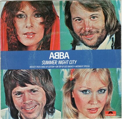 Abba - Summer night city + Medley (Vinylsingle)