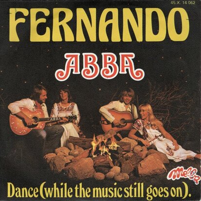 Abba - Fernando + Dance (while the music still goes on) (Vinylsingle)