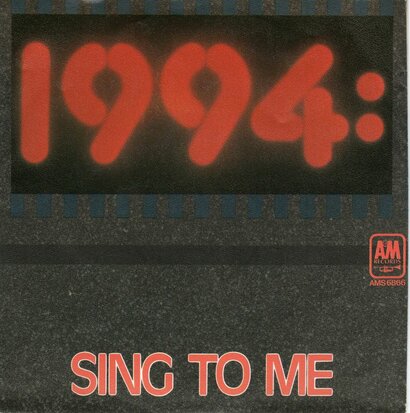 1994 - Sing To Me + Anastacia (Vinylsingle)