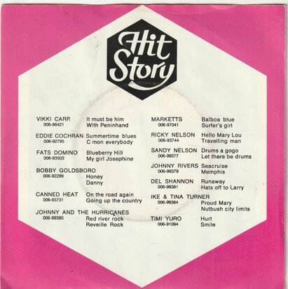 Sandy Nelson - Drums a go go + Let there be drums (Vinylsingle)