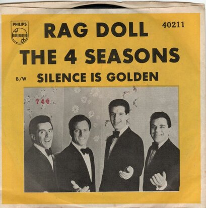 Four Seasons - Rag doll + Silence is golden (Vinylsingle)