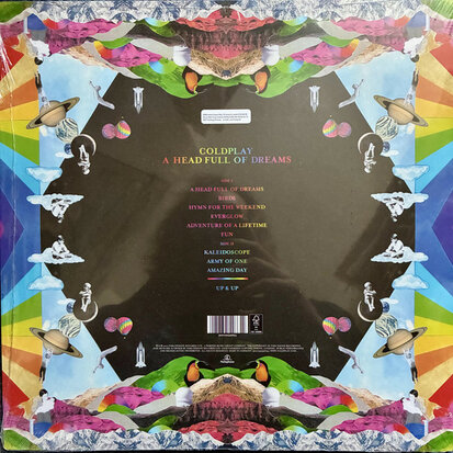 COLDPLAY - A HEAD FULL OF DREAMS -COLOURED- (Vinyl LP)