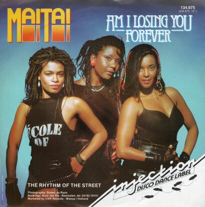 Mai Tai - Am I losing you forever + Rhythm of the streets (Vinylsingle)