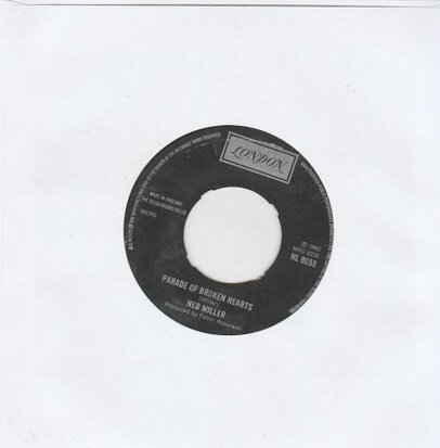 Ned Miller - From a jack to a king + Parade of broken heart (Vinylsingle)