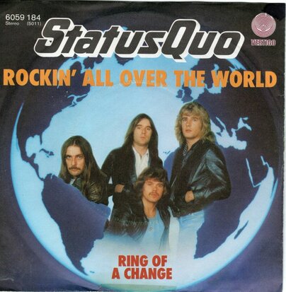 Status Quo - Rockin' all over the world + Ring for a chance (Vinylsingle)