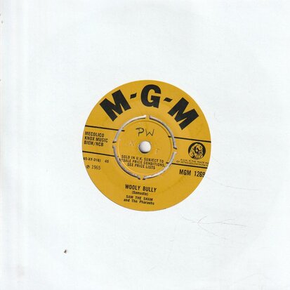 Sam the Sham - Wooly Bully + Ain't gonna move (Vinylsingle)