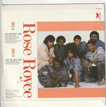 Rose Royce - Love me right now + (instr.) (Vinylsingle)