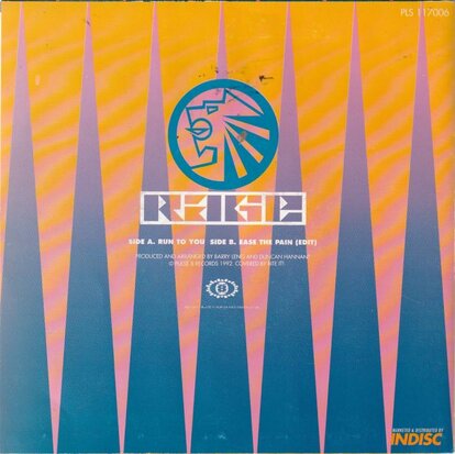 Rage - Run to you + Ease the pain (Vinylsingle)