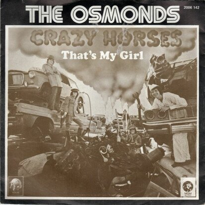 Osmonds - Crazy horses + That's my girl (Vinylsingle)