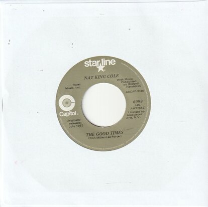 Nat King Cole - Ramblin' Rose + The good times (Vinylsingle)