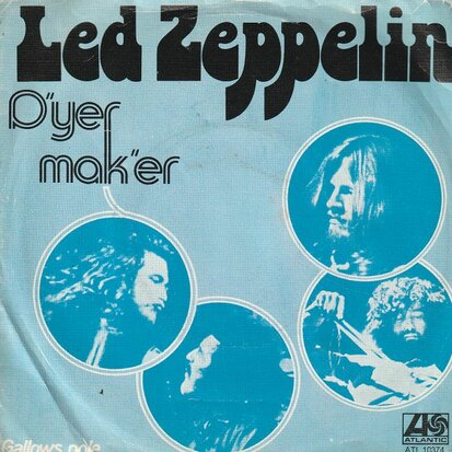 Led Zeppelin - D'yer mak'er + The crunge (Vinylsingle)