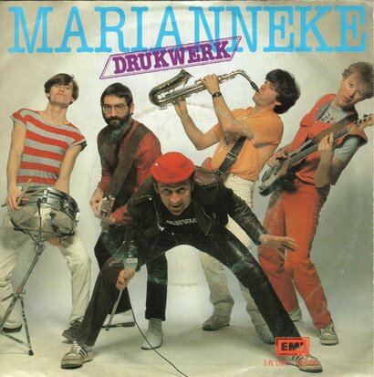 Drukwerk - Marianneke + Tegen beter weten in (live) (Vinylsingle)