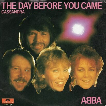Abba - The day before you came + Casandra (Vinylsingle)