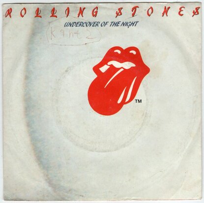 Rolling Stones - Undercover of the night + All the way down (Vinylsingle)