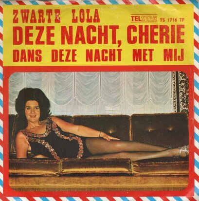 Zwarte Lola - Deze nacht Cherie + Dans deze nacht met mij (Vinylsingle)